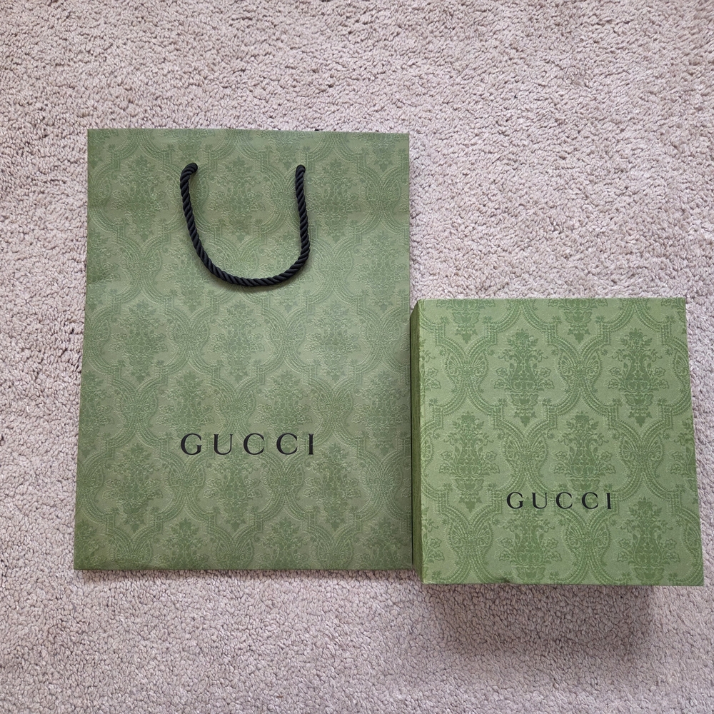 Gucci Gift Bag and Box